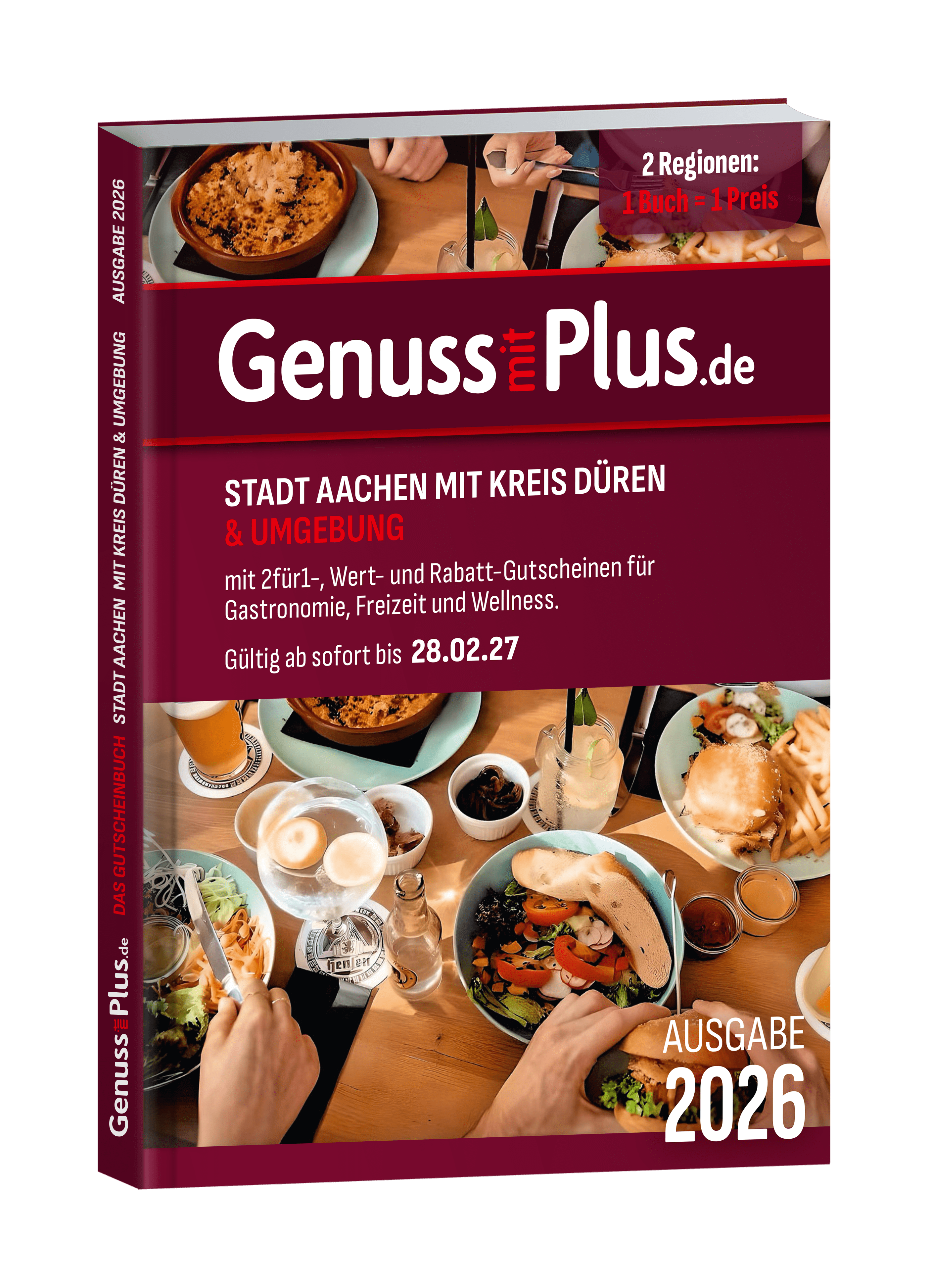 Gutscheinbuch Aachen 2026 Gutscheinbuch Aachen 2026