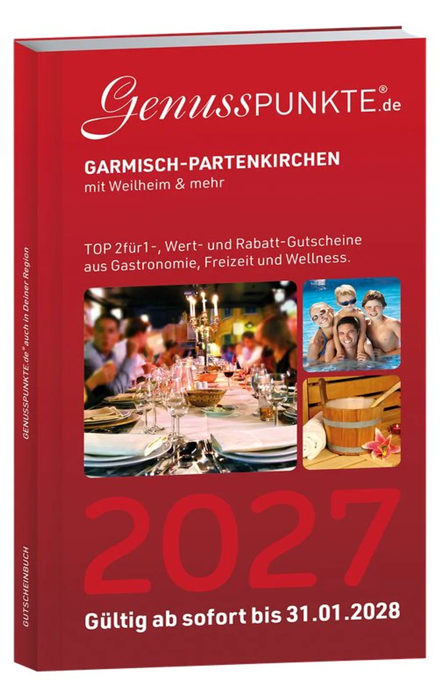 Gutscheinbuch Garmisch-Partenkirchen 2027 Gutscheinbuch Garmisch-Partenkirchen 2027
