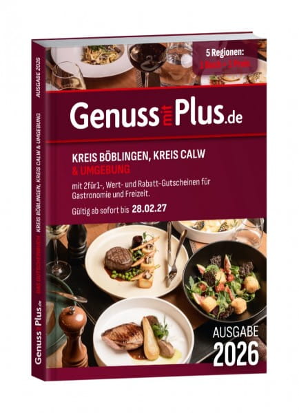 Gutscheinbuch Böblingen und Calw 2026