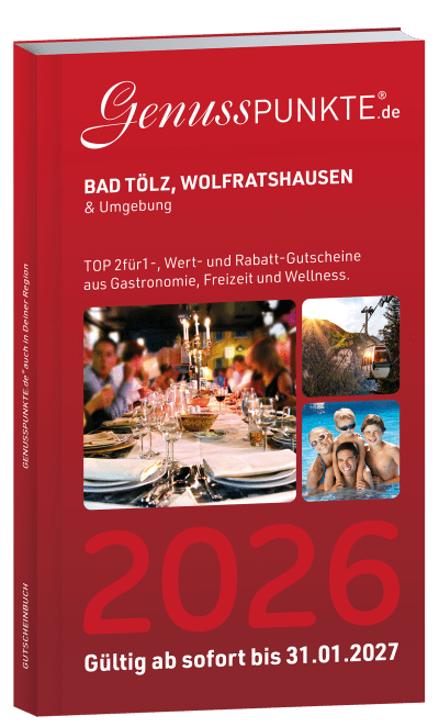 Gutscheinbuch Bad Tölz 2026 Gutscheinbuch Bad Tölz 2026