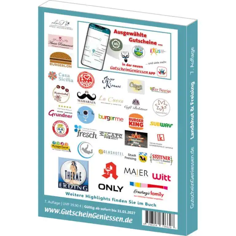 Gutscheinbuch Landshut-Freising 2026 Gutscheinbuch Landshut-Freising 2026
